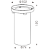 Грунтовый светодиодный светильник  A2CD0316R - 3x2W