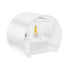 Светильник светодиодный архитектурный настенный двухлучевой MS-G1-501 6W  R-WW-WHITE-IP65