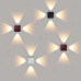 Уличный настенный светодиодный светильник Kvatra белый 1601 TECHNO LED
