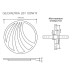 Управляемый светодиодный светильник Geometria List 100w q-500