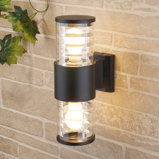 Настенный уличный светильник Elektrostandard Techno 1407 черный