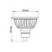 Светодиодная лампа LEDcraft 120 MR16 220V 3W 