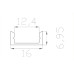 Профиль накладной алюминиевый LC-LPS-1716-2 Anod