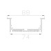 Профиль врезной алюминиевый LC-LPV-3288-2 Anod
