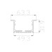 Профиль врезной алюминиевый LC-LPV-3263-2 Anod