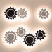 Настенный светодиодный светильник Gear L LED белый