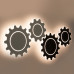 Настенный светодиодный светильник Gear M LED белый