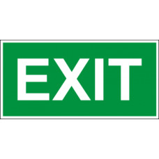Светодиодный аварийный светильник LC-SIP-E27-3015 Exit 300х150 мм.