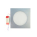 Встраиваемая светодиодная панель (LC-D02W/D02G -7W) квадратная 120 мм Downlight 7W 